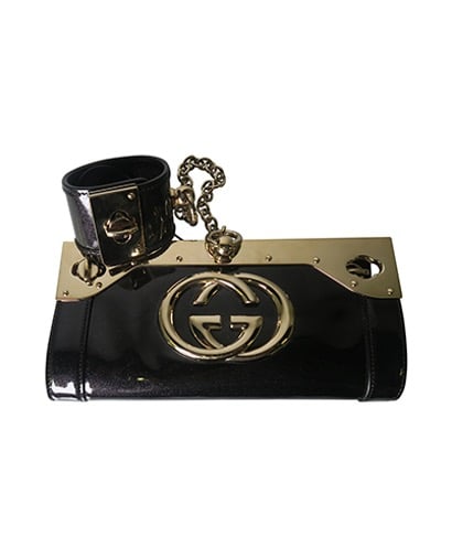 Gucci Britt Cuff Clutch, front view
